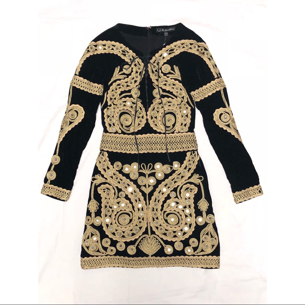 For Love and Lemons, Paris velvet mini dress